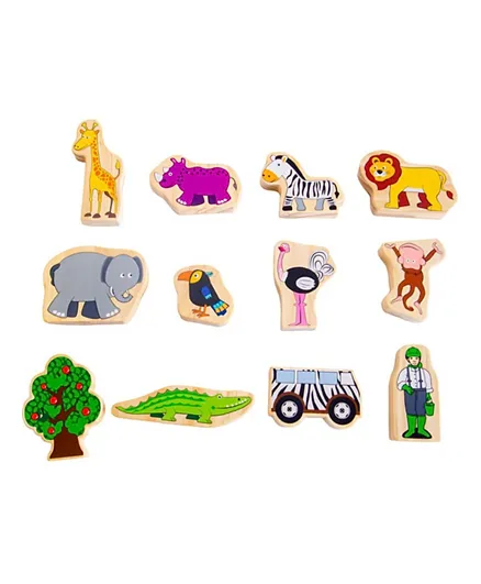 A Cool Toy Mini Wooden Zoo