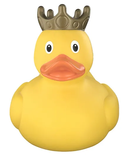 Lilalu XXL Duck with Crown Bath Toy - Yellow