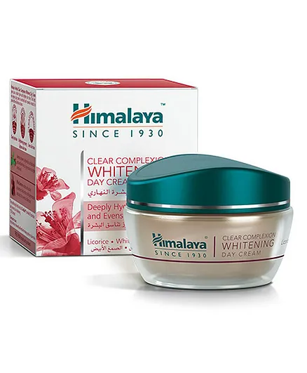 Himalaya Clear Complexion Whitening Day Cream 50mL Online in UAE Buy at Best Price from FirstCry.ae fee7aae821719