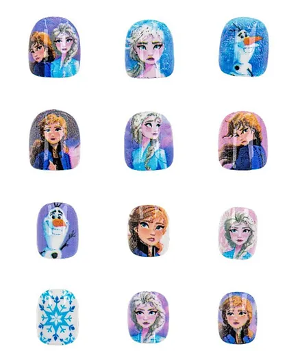 Townley Girl Disney Frozen Press On Nails - 12 Pieces