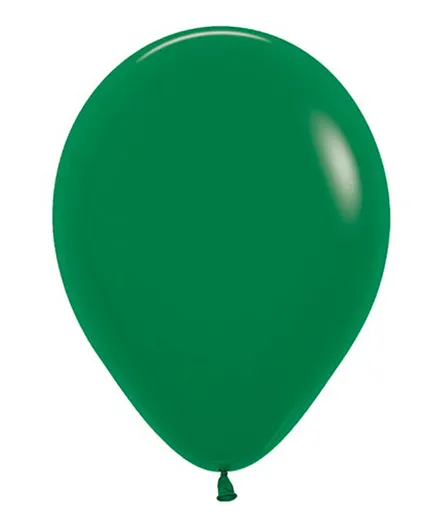 Sempertex Round Latex Balloons Fashion Forest Green - Pack of 50