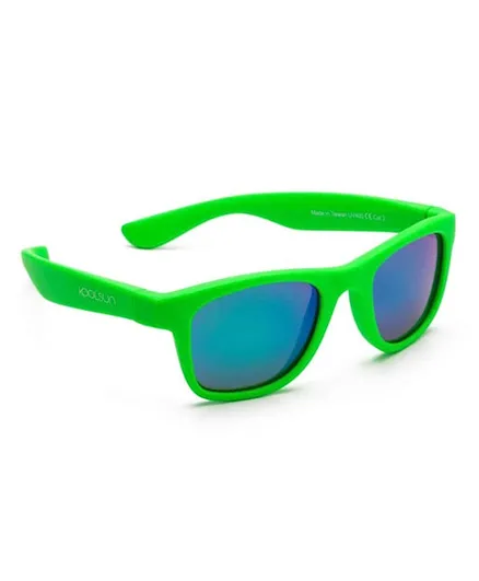 Koolsun - Wave - kids sunglasses - Neon Green 3+