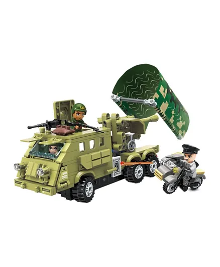 QMAN Anti Ambush Armored Vehicle Building Blocks - 388 Pieces