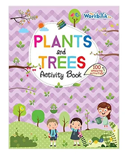 Plants & Trees Activity Book - 96 Pages