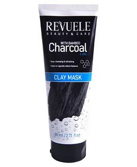 REVUELE Bamboo Charcoal Clay Mask - 80mL