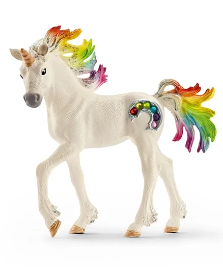 Schleich Rainbow Unicorn Foal  - Multicolour