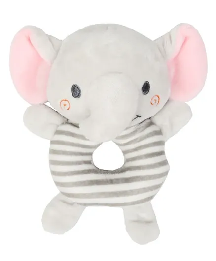 Little Angel-Baby Crib Soft Stuffed Rattle Pacifying Toy - Elephant