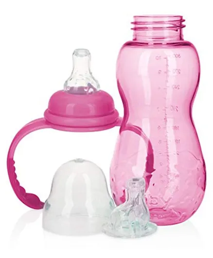 Nuby Training bottle with Standard Neck Pink - 320ml