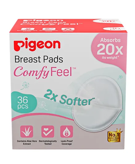 Pigeon Breast Pads Honey Comb - 36 Pieces