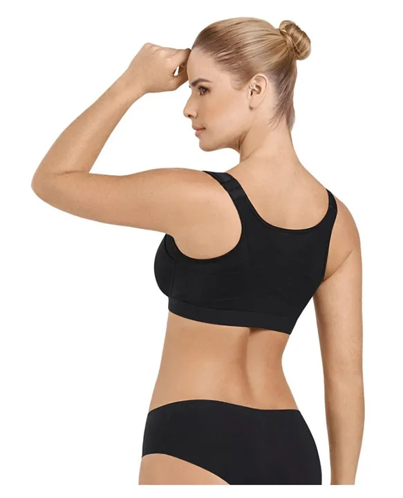 Mums & Bumps Leonisa Back Support Posture Corrector Wireless Bra Black  Online in Oman, Buy at Best Price from  - 005b9ae2b0e00