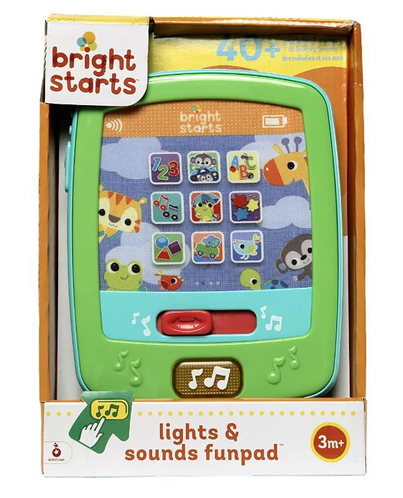 Bright starts lights & sounds funpad musical toy hotsell