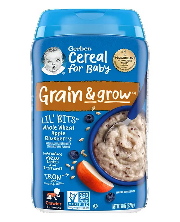 Gerber whole wheat sales apple blueberry