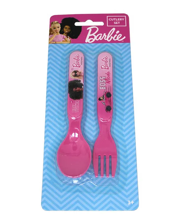 Barbie cutlery set sale