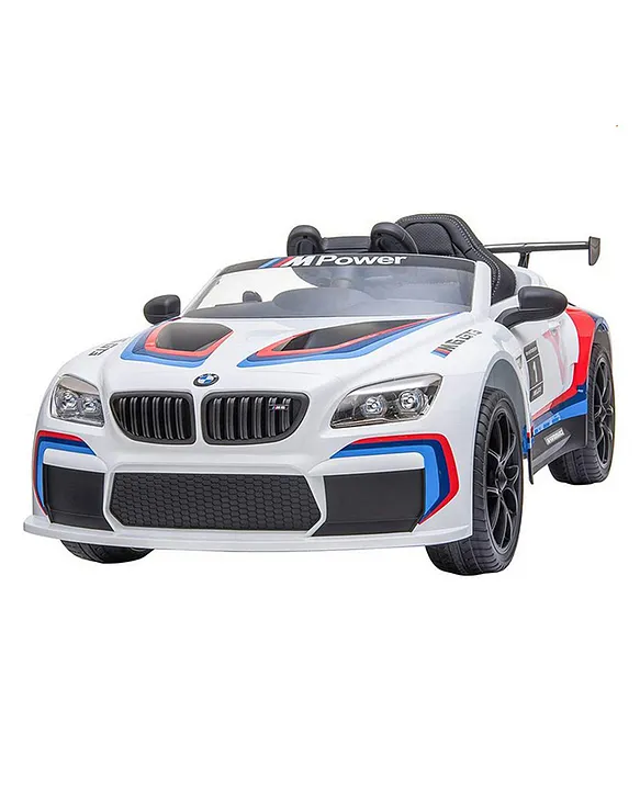 Bmw M6 Gt3 Kids Licensed Electric Ride On Car White Online In Bahrain Buy At Best Price From Firstcry Bh 0a4e9ae25dec5