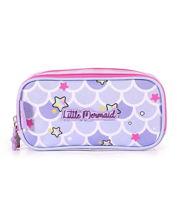 Milk&Moo Children's Backpack and Pencil Case School Set Glittering Mermaid