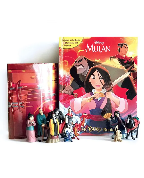 Phidal Disney Mulan My Busy Books English Online in UAE Buy at