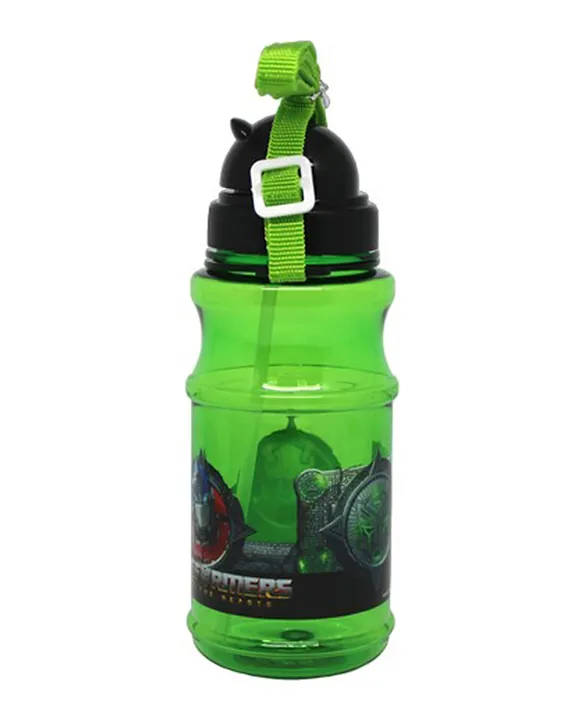 Transformers Transparent Water Bottle