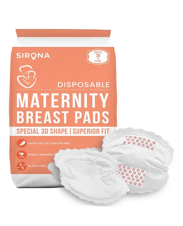 SIRONA Super Soft & Comfortable Disposable Maternity and Nursing Breast Pad  Price in India - Buy SIRONA Super Soft & Comfortable Disposable Maternity  and Nursing Breast Pad online at