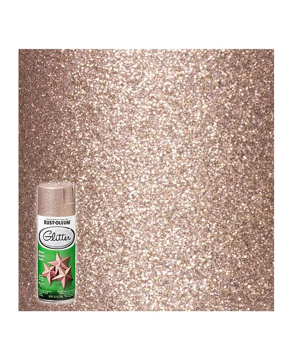 Rustoleum rose sale gold glitter paint