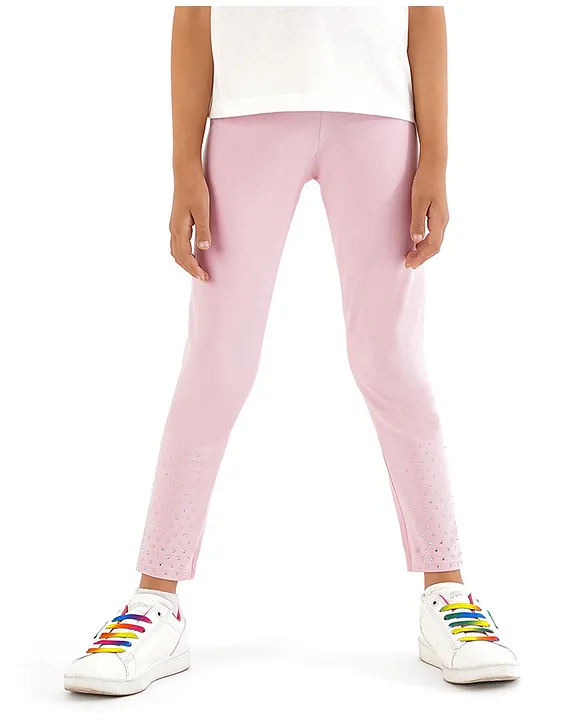 Pale 2024 pink leggings