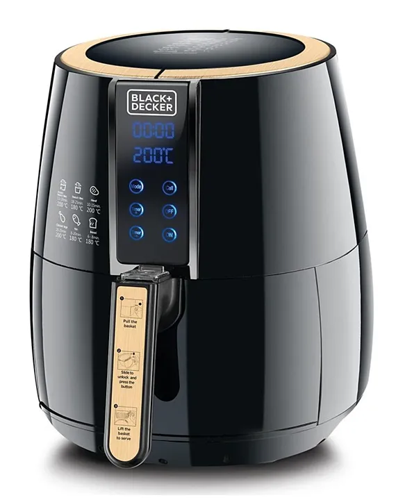 Buy Black+Decker Aerofry Air Fryer, Af400-B5 (4 L, 1500 W) Online in Dubai  & the UAE