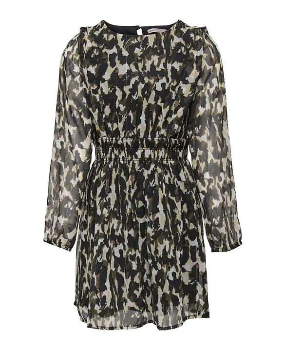 Only leopard clearance print dress