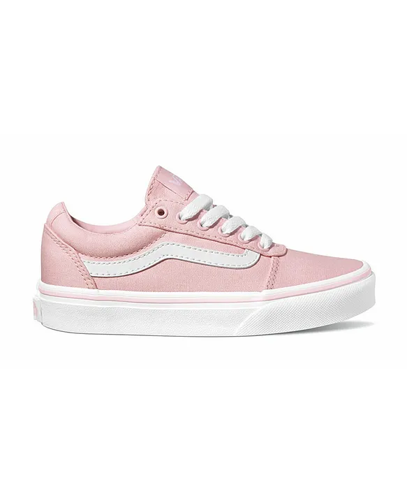 pink vans laces