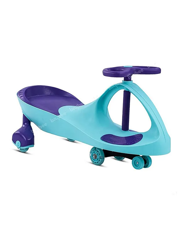 BAYBEE Unicorn Swing Car Ride On PU Wheels and LED Smooth Twister for Kids 26 Years Green Violet Online in UAE Buy at Best Price from FirstCry.ae 1d4e3ae4a9fa5
