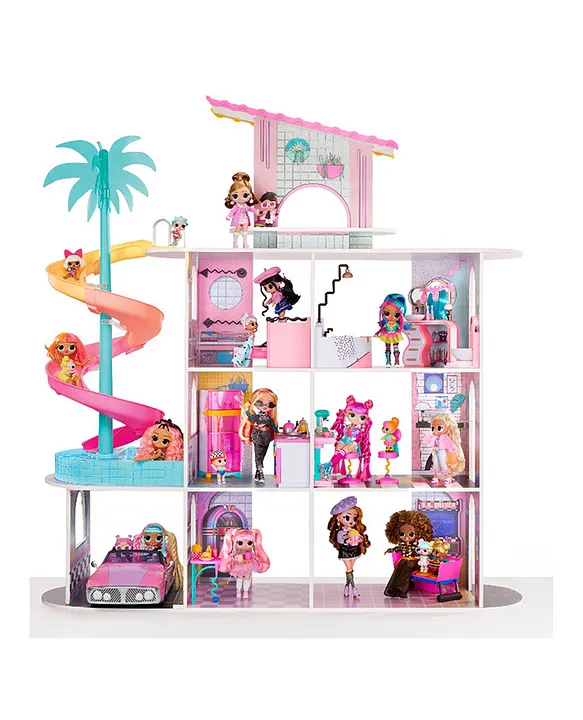 Lol dolls cheap doll house