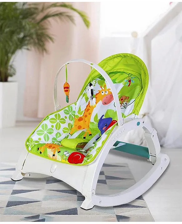 Babymoov 2 in 1 Foldable Bouncer Baby Chair Rocker Lichen Green Online in UAE Buy at Best Price from FirstCry.ae 1f6e2aebbe176