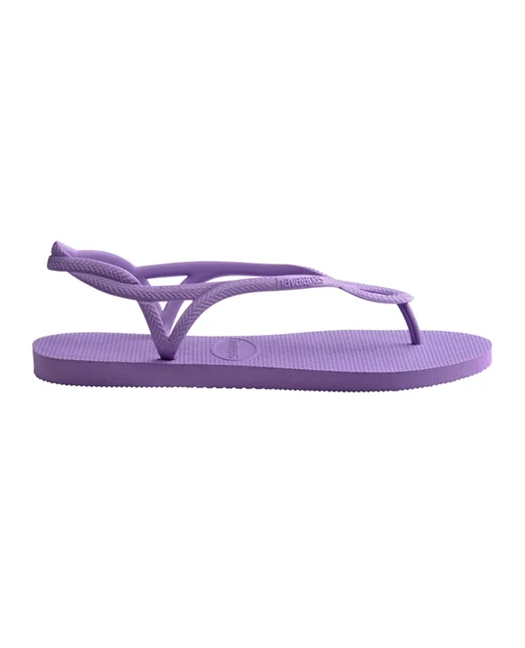 Buy Havaianas Luna Prisma Flip Flops Purple for Girls (5-6Years) Online,  Shop at  - 21f70ae878292