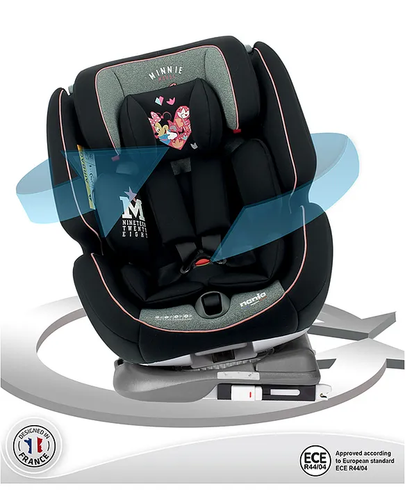 Nania One360 Rotating Isofix Car Seat Minnie 0m12y 360 Swivel Side Protection Adjustable Headrest Online in Oman Buy at Best Price from FirstCry.om 23ef6ae2857c1