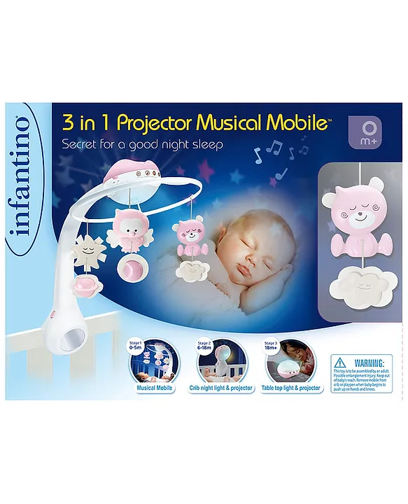 Pink hot sale musical mobile