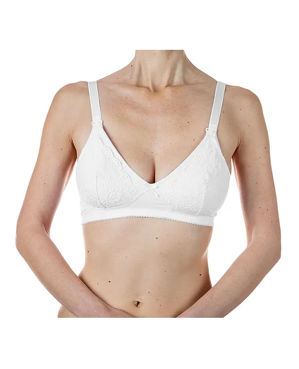 Chicco Cotton Stretch Maternity Bra White Online in UAE, Buy at