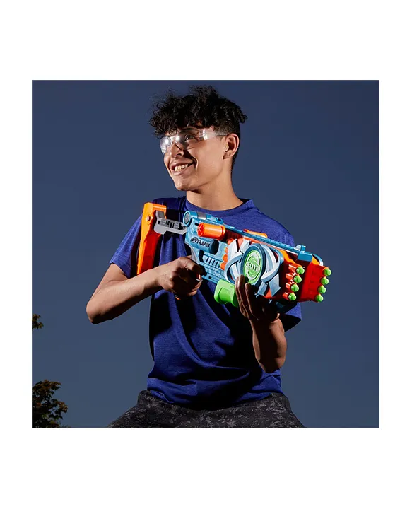 Nerf Elite 2.0 Flipshots Flip-16 Blaster, 16 Dart Barrels Flip to Double  Your Firepower, 16-Dart Capacity, 16 Nerf Darts - Nerf