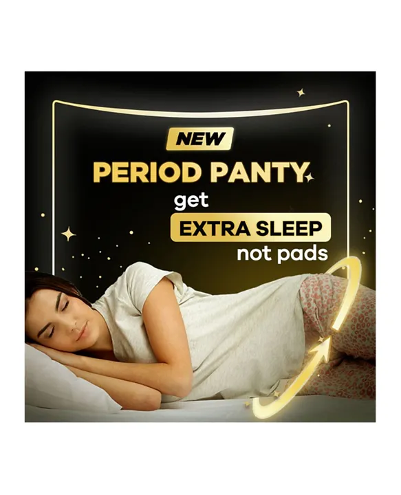 Buy Always Dreamzzz Silky Soft Disposable Period Underwear for Worryfree  Nights, 2 Panties Online in UAE