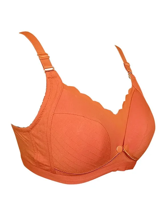 Okus - Seamless Nursing Bra - Orange