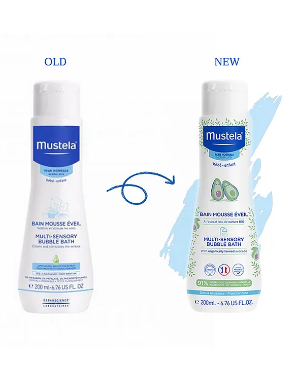 Mustela multi sale sensory bubble bath