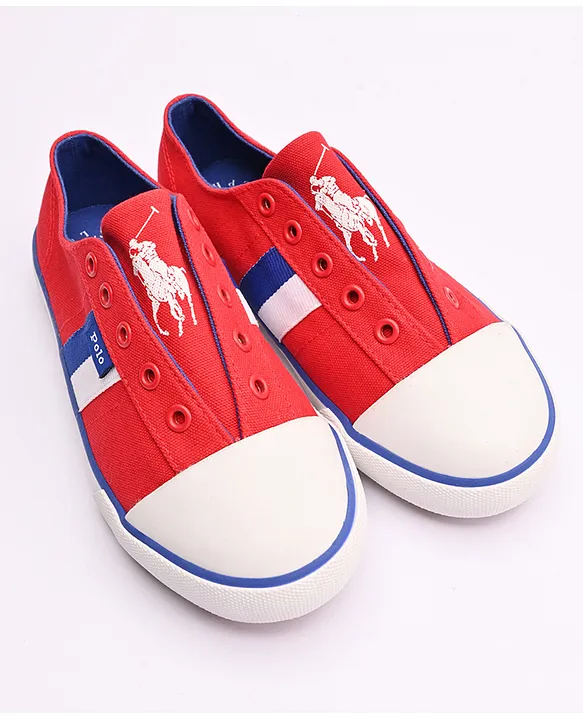 Ralph lauren shoes red hotsell