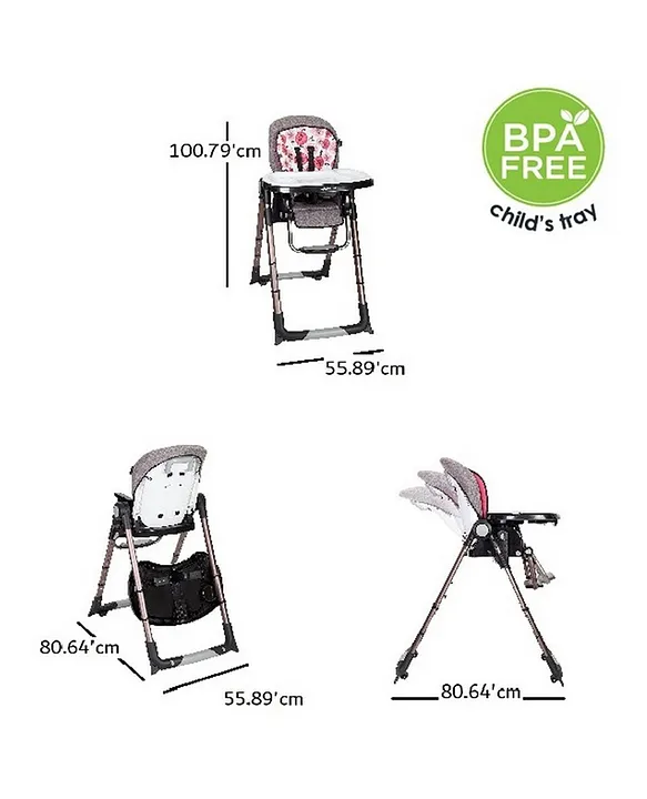 Babytrend Go Lite 5in1 Feeding Center High Chair Rose Gold Secure 5Point Harness Adjustable BPAFree Tray Online in UAE Buy at Best Price from FirstCry.ae 2fbb2aeb36084