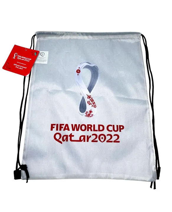 FIFA World Cup Qatar 2022 Premium Drawstring Bag