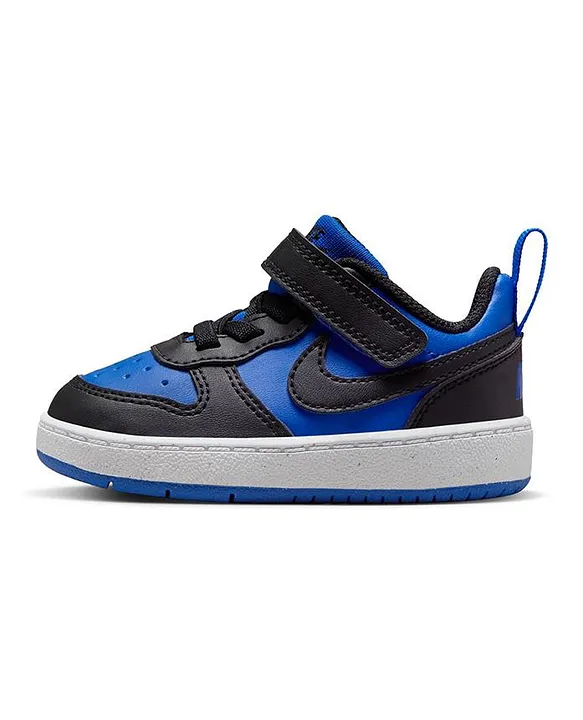 Buy Nike Court Borough Low Recraft HookandLoop Strap Closure Shoes Game Royal White Black for Both 6 9Months Online Shop at FirstCry.ae 3053eae9e91e1