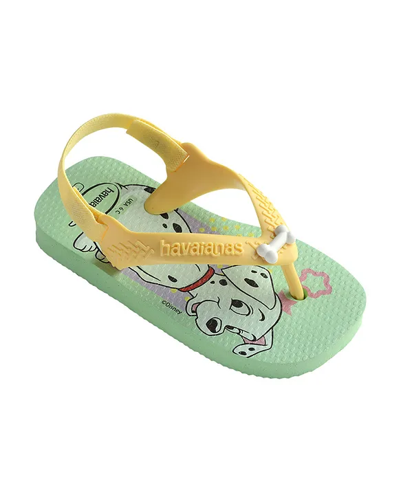 Buy Havaianas Baby Disney Classics II Flip Flops Green Garden for Boys 2 3Years Online Shop at FirstCry.ae 31bafae2de976