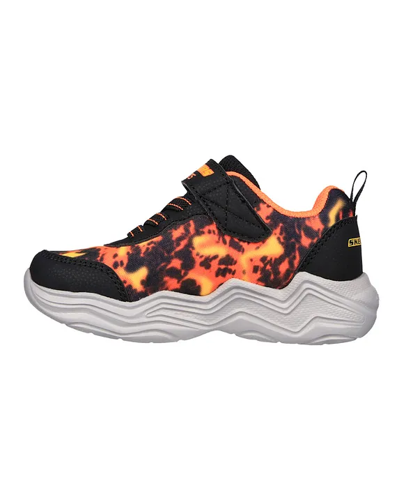 Orange skechers clearance