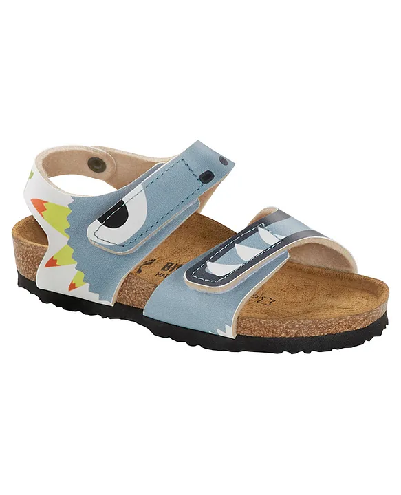 Buy Birkenstock Palu Kids Birko Flor Sandals Monster Blue for Boys