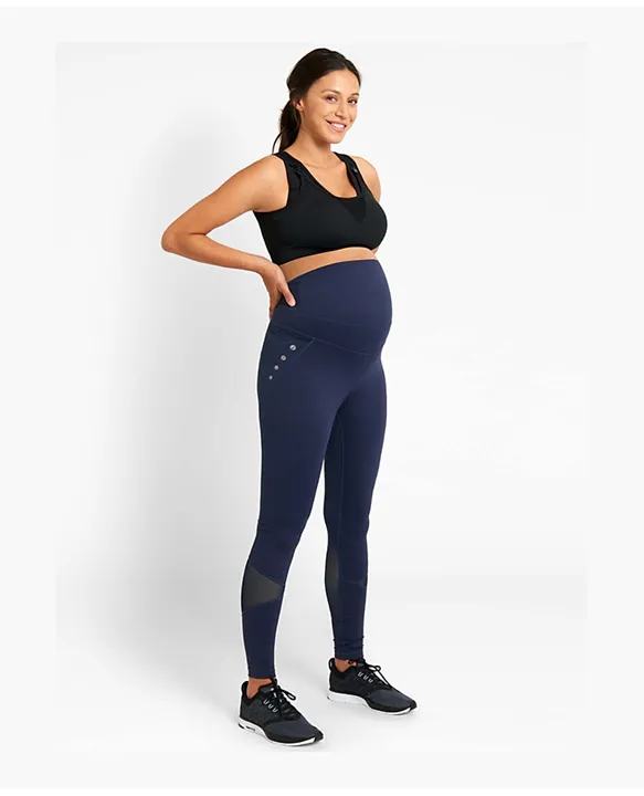 JoJo Maman Bebe Mesh Panel Training Leggings Navy Online in Oman, Buy at  Best Price from  - 33d69ae6de404