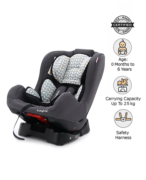Babyhug Expedition 3 In 1 Convertible Car Seat with Recliner Grey Online in UAE, Buy at Best Price from FirstCry.ae - 3453113