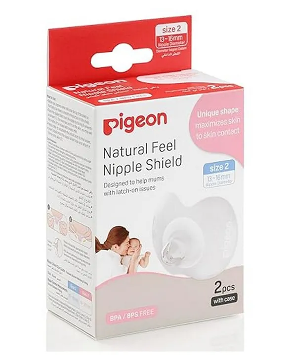 NATURAL Feel Nipple Shield (1pc) Size 2 - Pigeon