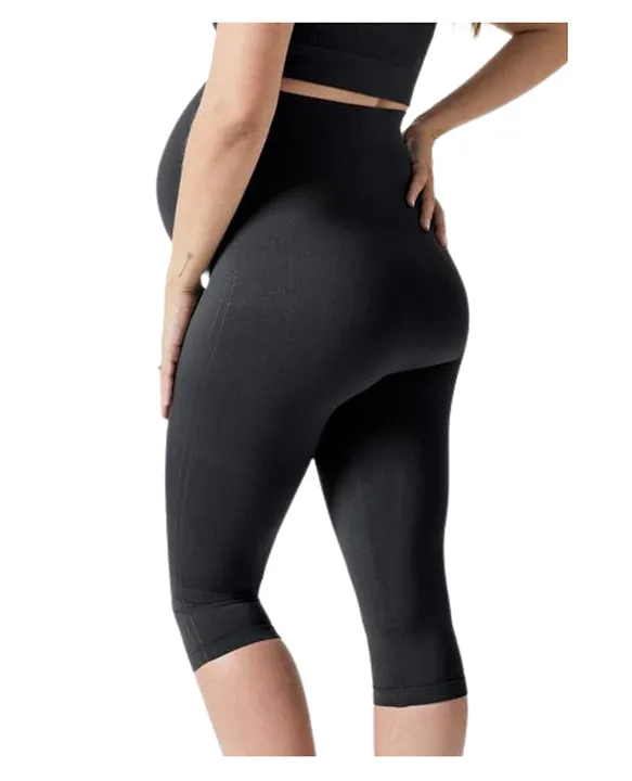 Mums & Bumps Blanqi Maternity Belly Support Crop Leggings Black Online in  Oman, Buy at Best Price from  - ec8a4ae7c7a27