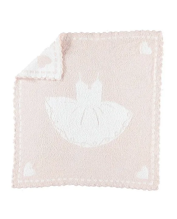 Buy Barefoot Dreams Cozychic Scalloped Receiving Blanket Pink for Both  (0Month-3Years) Online in Oman, Shop at FirstCry.om - 3a1bdae3ef1a6